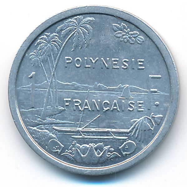 Французская Полинезия, 1 франк (1981 г.)