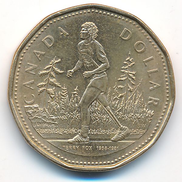 Канада, 1 доллар (2005 г.)