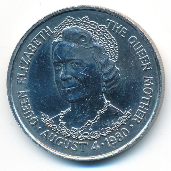 Тристан-да-Кунья, 25 пенсов (1980 г.)