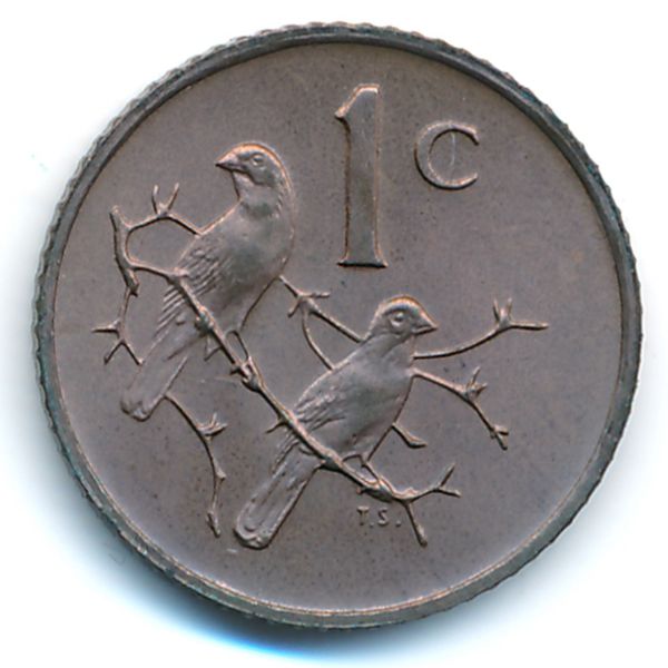 ЮАР, 1 цент (1974 г.)