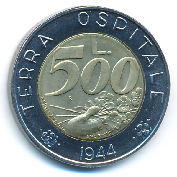 Сан-Марино, 500 лир (1991 г.)