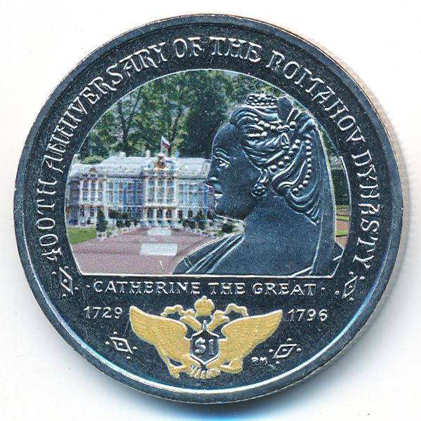 Виргинские острова, 1 доллар (2013 г.)