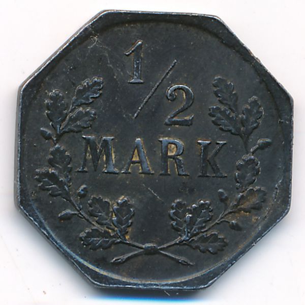 Фройденштадт., 1/2 марки (1918 г.)