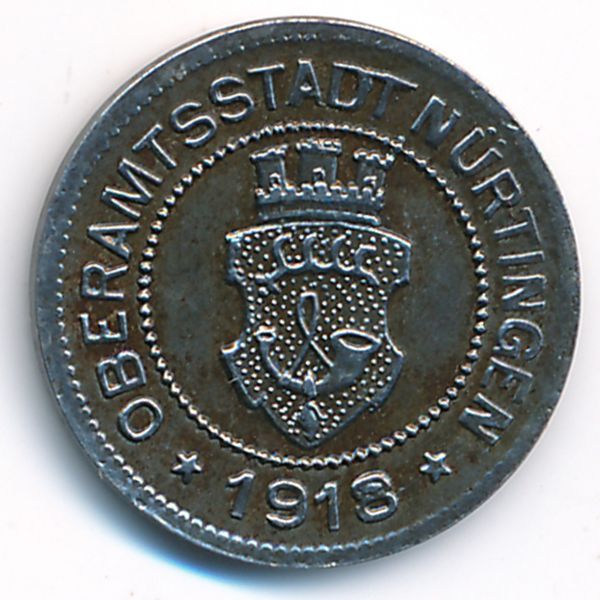Нюртинген., 5 пфеннигов (1918 г.)