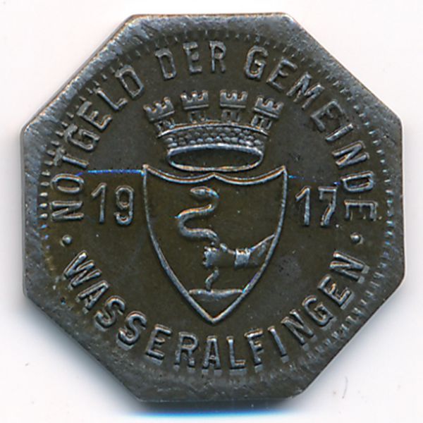 Вассералфинген., 10 пфеннигов (1917 г.)