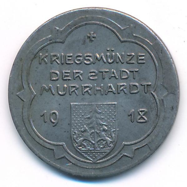 Мурхардт., 10 пфеннигов (1918 г.)