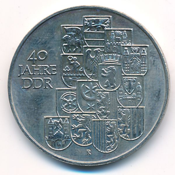 ГДР, 10 марок (1989 г.)