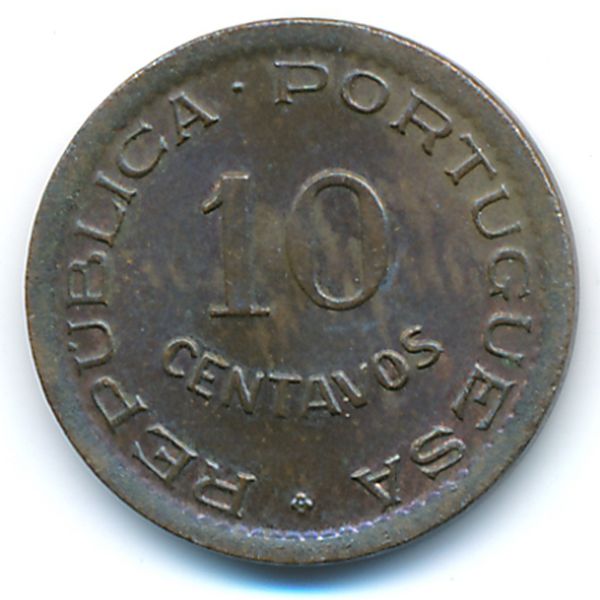 Ангола, 10 сентаво (1949 г.)