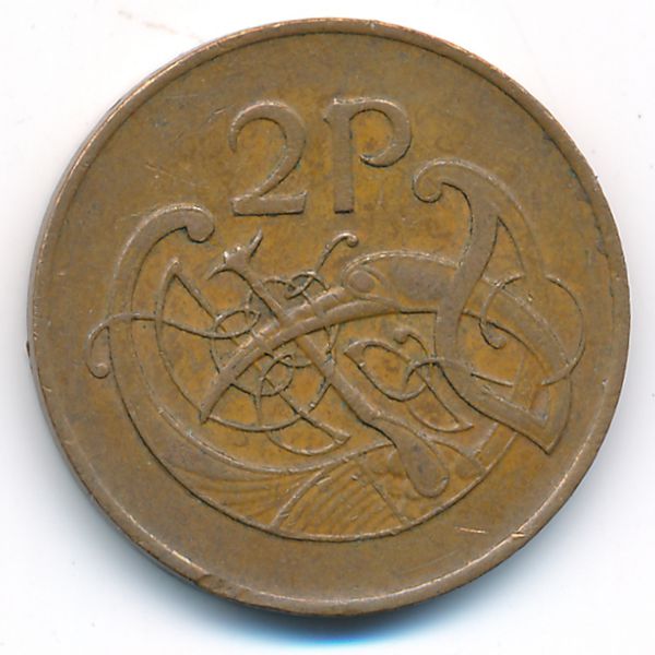 Ирландия, 2 пенса (1982 г.)