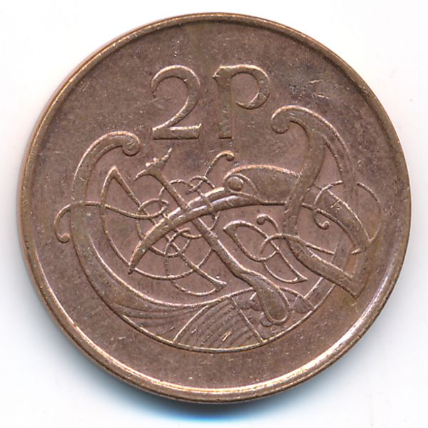 Ирландия, 2 пенса (1995 г.)