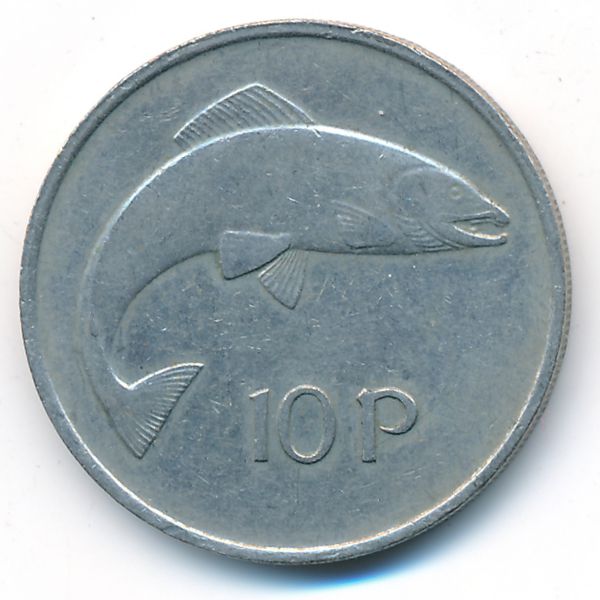 Ирландия, 10 пенсов (1980 г.)