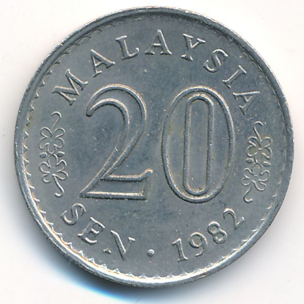 Малайзия, 20 сен (1982 г.)