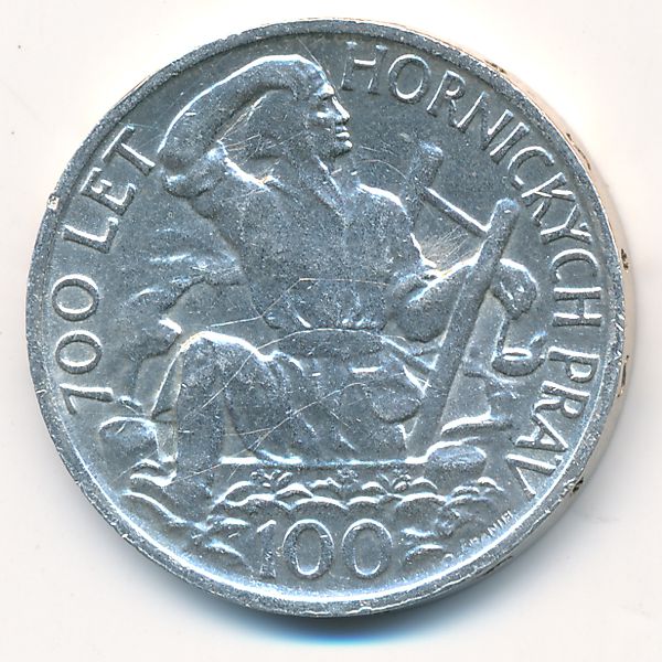 Чехословакия, 100 крон (1949 г.)