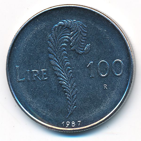 Сан-Марино, 100 лир (1987 г.)