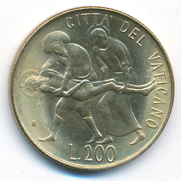 Ватикан, 200 лир (1981 г.)