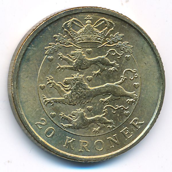 Дания, 20 крон (2005 г.)