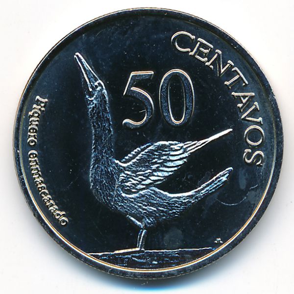 Галапагосские острова., 50 сентаво (2008 г.)