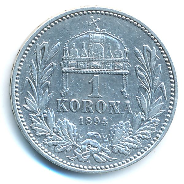 Австрия, 1 крона (1894 г.)