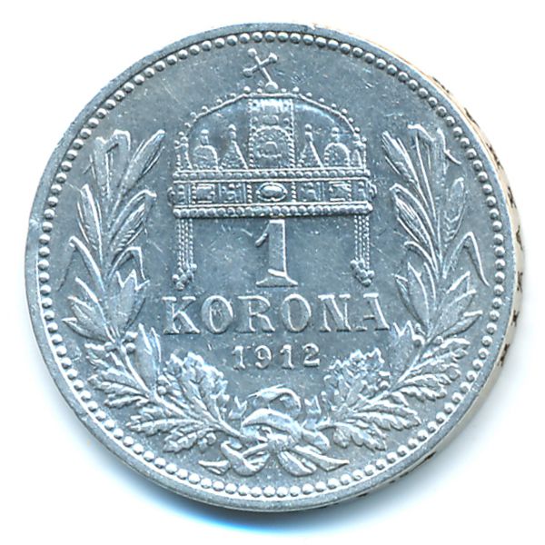 Австрия, 1 крона (1912 г.)