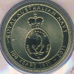 Australia, 1 dollar, 2011