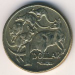 Австралия, 1 доллар (2000–2019 г.)