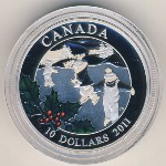 Canada, 10 dollars, 2011