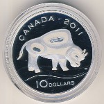 Canada, 10 dollars, 2011