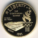 США, 5 долларов (1995 г.)