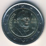 Italy, 2 euro, 2010