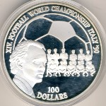 Ниуэ, 100 долларов (1990 г.)