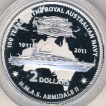Australia, 2 dollars, 2011
