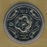 Australia, 1 dollar, 2012