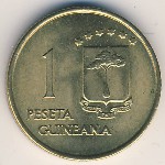 Экваториальная Гвинея, 1 песета (1969 г.)