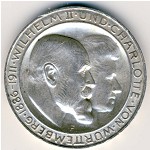 Вюртемберг, 3 марки (1911 г.)