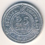 Британский Гондурас, 25 центов (1906–1907 г.)
