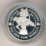Jamaica, 10 dollars, 1984–1985