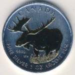 Canada, 5 dollars, 2012