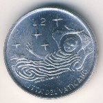 Vatican City, 2 lire, 1969