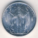 Vatican City, 5 lire, 1968