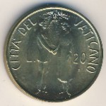 Vatican City, 20 lire, 1982