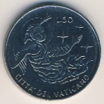 Vatican City, 50 lire, 1969