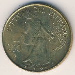 Ватикан, 200 лир (1979–1980 г.)
