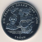 Isle of Man, 1 crown, 1996