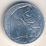 Vatican City, 1 lira, 1975