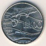 San Marino, 100 lire, 1999
