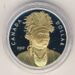 Canada, 1 dollar, 2007