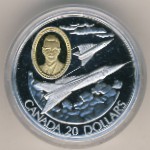 Canada, 20 dollars, 1996