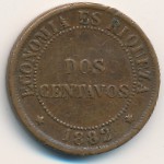 Чили, 2 сентаво (1878–1894 г.)