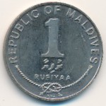 Мальдивы, 1 руфия (1982 г.)