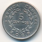 Коста-Рика, 5 сентимо (1972–1976 г.)